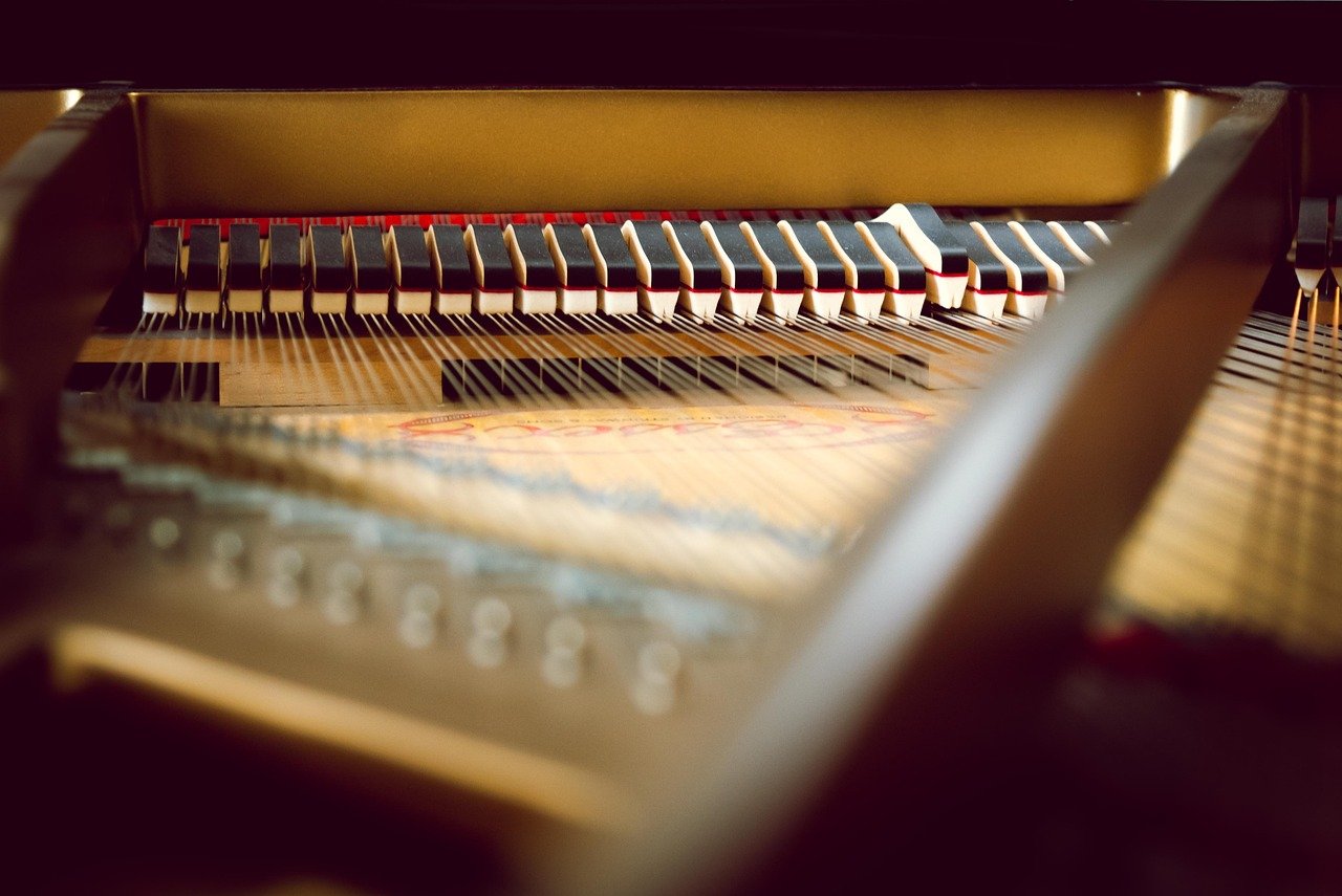 piano, instrument, key, piano keys, music, keyboard, entertainment, strings, wires, interior, piano, piano, piano, piano, piano